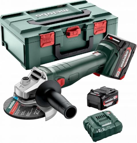 Metabo W 18 L 9-125 QUICK AKUMULÁTOROVÁ ÚHLOVÁ BRUSKA 602249650