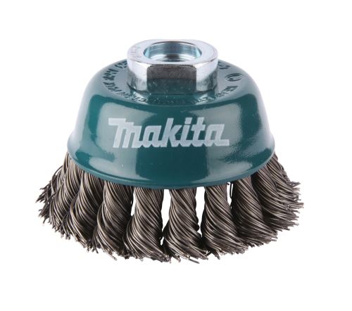 MAKITA miskovitý kartáč z ocelového drátu,splétaný drát 0,5 mm,75 mm D-24131