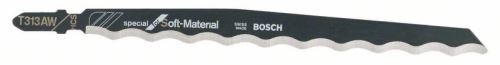 BOSCH Pilový plátek do kmitací pily T 313 AW Special for Soft Material (3 ks) 2608635187