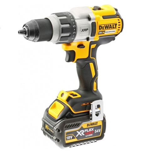 DeWALT Aku bezuhlíková vrtačka 18V XR 2x6,0 Ah DCD991T2