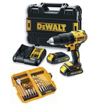 DeWALT Aku vrtačka ,18V, 2x aku LI-Ion/2,0Ah DCD777D2K