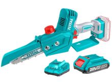 TOTAL Řetězová pila AKU, mini, 20 V LI-ION, Brushless, 1ks baterie, 1ks nabíječky TGSLI20685 TOTAL Řetězová pila AKU, mini, 20 V LI-ION, Brushless, 1ks baterie, 1ks nabíječky TGSLI20685