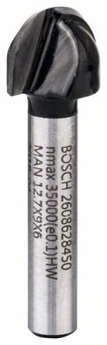 BOSCH Žlábkovací fréza; stopka 6 mm 2608628450