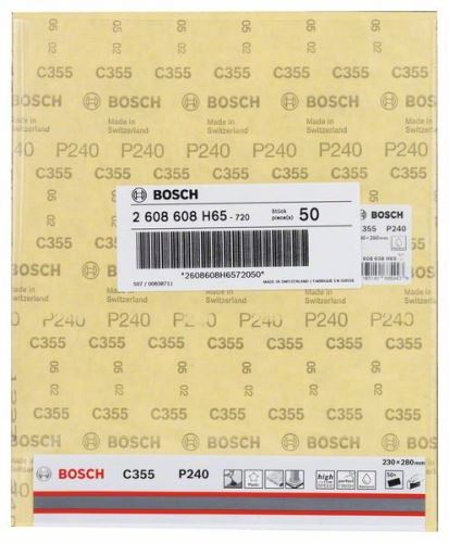 BOSCH Brusný papír C355 230 x 280 mm, 240 2608608H65