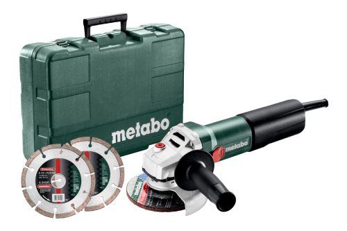 Metabo WEQ 1400-125 SET Úhlová bruska 600347510