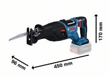 BOSCH Akumulátorová pila ocaska GSA 185-LI 06016C0020