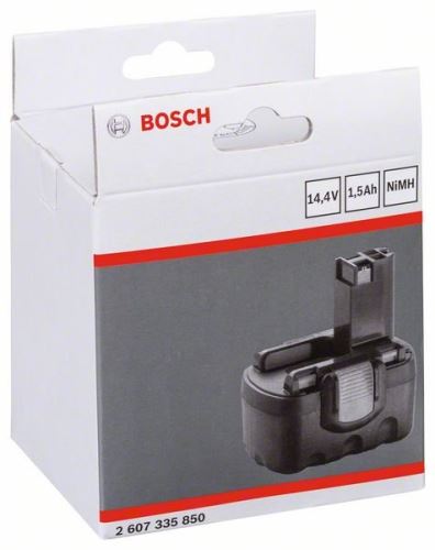 BOSCH Akumulátor NiMH 14,4 V, 1,5 Ah, O-pack, LD 2607335850