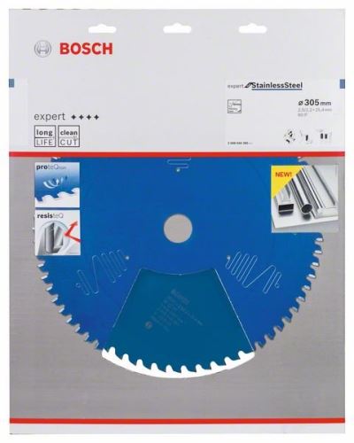 BOSCH Pilový kotouč do okružních pil Expert for Stainless Steel 305 x 25,4 x 2,5 x 60 2608644285