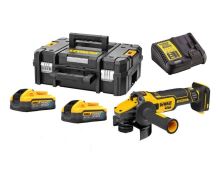 DEWALT Úhlová bruska 2-18V-5AH, baterie Powerstack 125mm DCG409H2T DEWALT Úhlová bruska 2-18V-5AH, baterie Powerstack 125mm DCG409H2T