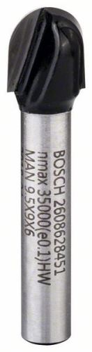 BOSCH Žlábkovací fréza; stopka 6 mm 2608628451