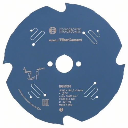 BOSCH Pilový kotouč Expert for Fibre Cement 140 x 20 x 1,8 mm, 4 2608644120