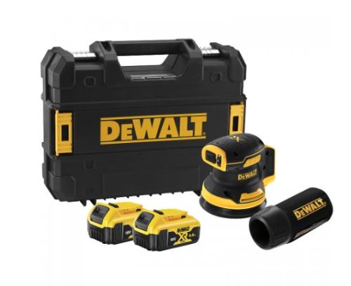 DeWALT Aku excentrická bruska 125mm 18V 2x5,0Ah DCW210P2