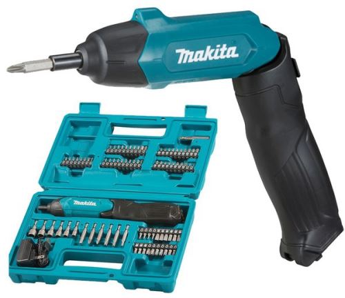 Makita Aku vrtací šroubovák s příslušenstvím 1/4" Li-ion 3,6V DF001DW