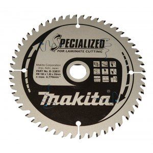 MAKITA kotouč pilový lamino SPECIALIZED 165x1.5x20 mm 52 zubů B-33831