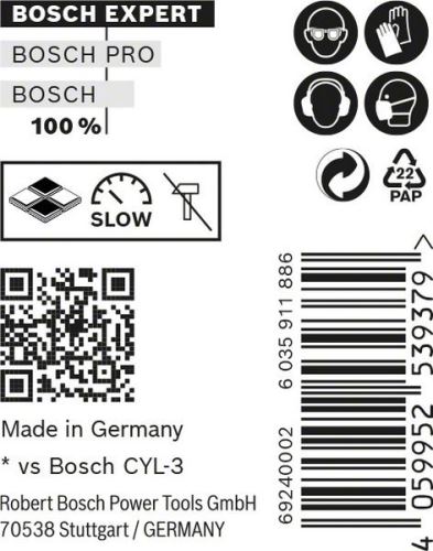 BOSCH EXPERT CYL-9 MultiConstruction 10x80 8ks 2608900644