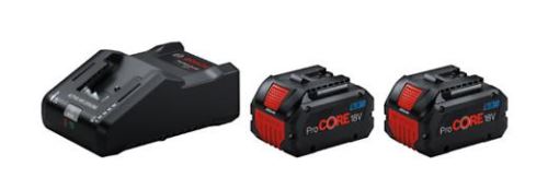 BOSCH Startovací sada 2 x ProCORE18V 8.0Ah + GAL 18V-160 1600A02T5P