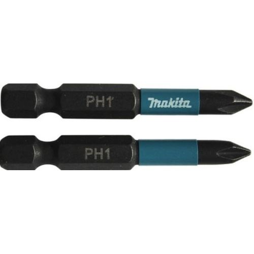 MAKITA torzní bit 1/4" IMPACT BLACK PH1, 50 mm 2 ks B-63719