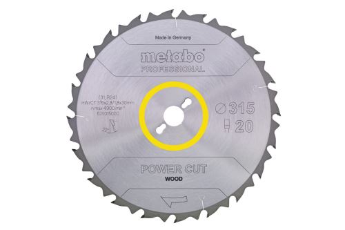 METABO Pilový kotouč HW/CT 300 x 30 mm, 28 zubů 628014000