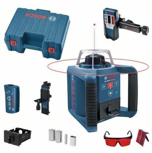 BOSCH Set Stavební rotační laser+ přijímač LR 1 GRL 300 HV Professional 0601061501