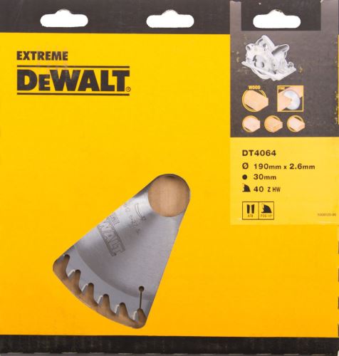 DeWALT Pilový kotouč ATB 10°, 235 × 30 mm, 40 zubů, jemný řez DT4067