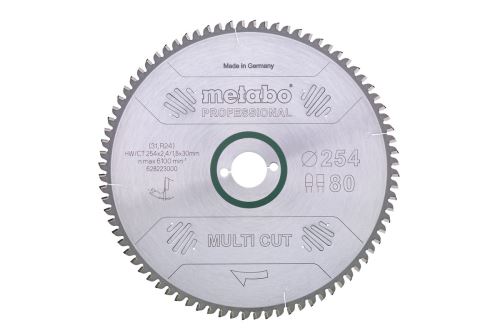 METABO Pilový kotouč "MULTI CUT - PROFESSIONAL", 220 x 30 mm, 80 zubů, 10° 628084000