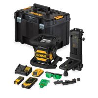 DeWALT Zelený rotační laser DCE080D1GS