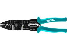 TOTAL Kleště odizolovací a štípací na vodiče, industrial, 250 mm THT15101