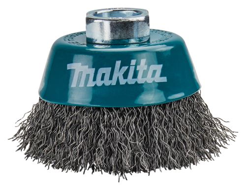 MAKITA miskovitý kartáč z ocelového drátu,vlnitý drát 0,3 mm,60 mm D-24072