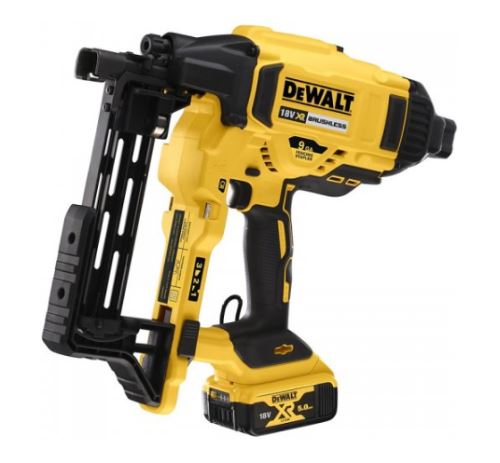 DEWALT Aku sponkovačka na ploty 18V 2x5,0Ah DCFS950P2