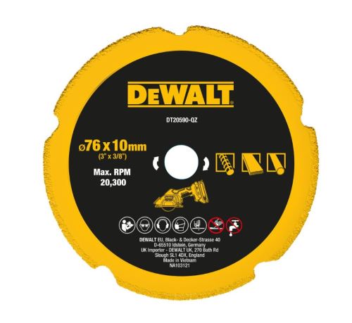 DeWALT Diamantový multimateriálový kotouč, 75 mm DT20590