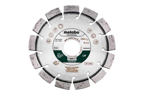 METABO Diamantový řezný kotouč Dia-TS 115x22.23 mm - UP, Univerzální, Profesionál 628558000