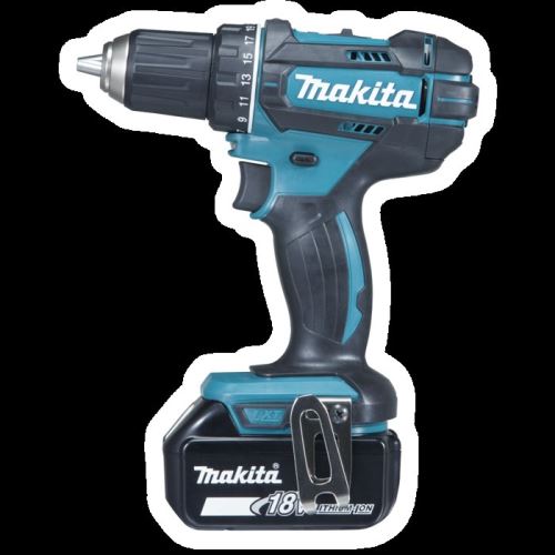 MAKITA Aku příklepový šroubovák Li-ion 18V/5,0 Ah DHP482RTJ