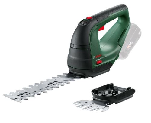 Bosch AdvancedShear 18V-10 Souprava akumulátorových nůžek na keře a na trávu 0600857001