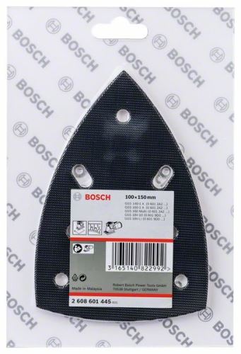 BOSCH Brusná deska 100 x 150 mm 2608601445