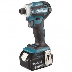 MAKITA Aku rázový šroubovák 1/4" Li-ion LXT 18V/5,0Ah, Makpac DTD172RTJ