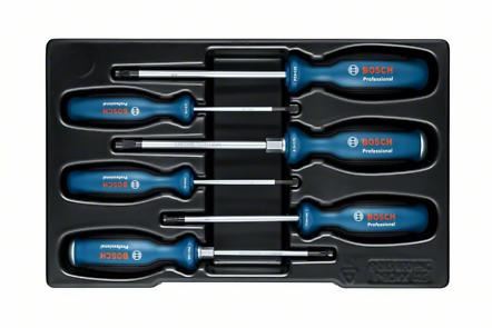 Bosch Kombinovaná sada Šestidílná sada šroubováků SL/PH/PZ/TX 1600A02CV3