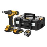 DeWALT 18V AKU Nýtovací pistole, 1x1,7Ah, nabíječka, TSTAK DCF403E1GT DeWALT 18V AKU Nýtovací pistole, 1x1,7Ah, nabíječka, TSTAK DCF403E1GT