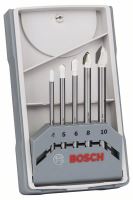 BOSCH 5dílná sada vrtáků na dlaždice CYL-9 Ceramic 4,0; 5,0; 6,0; 8,0; 10,0 mm 2608587169