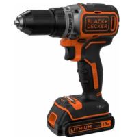 BLACK+DECKER Aku příklepová vrtačka 18V s 2 převodovými stupni BDCHD18 BLACK+DECKER Aku příklepová vrtačka 18V s 2 převodovými stupni BDCHD18