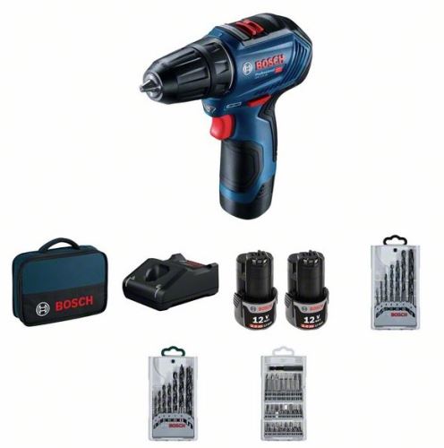 BOSCH Aku vrtací šroubovák Bosch GSR 12V-30 Professional + taška 06019G9001