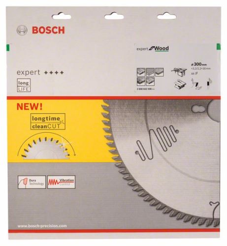 BOSCH Pilový kotouč Expert for Wood 300 x 30 x 3,2 mm, 48 2608642508