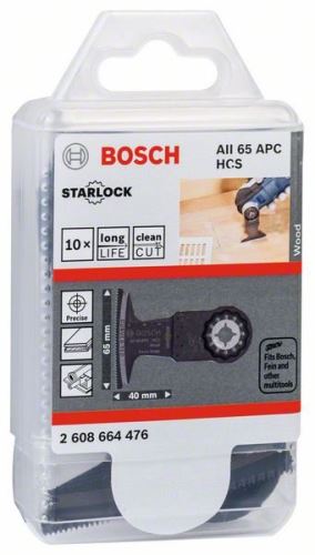 BOSCH RB – 10 ks AII 65 APC 40 x 65 mm 2608664476