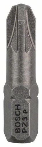 BOSCH Šroubovací bit zvlášť tvrdý Extra-Hart PZ 3, 25 mm (25 ks) 2607001564