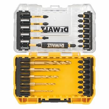 DeWALT Sada bitů a vrtáků do kovu FLEXTORQ (26 ks) DT70749T