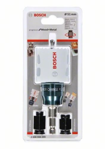 BOSCH Kit děrovky Progressor W+M průměr 51mm 2608594299