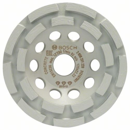 BOSCH Diamantový hrncový kotouč Best for Concrete 125 x 22,23 x 4,5 mm 2608201228