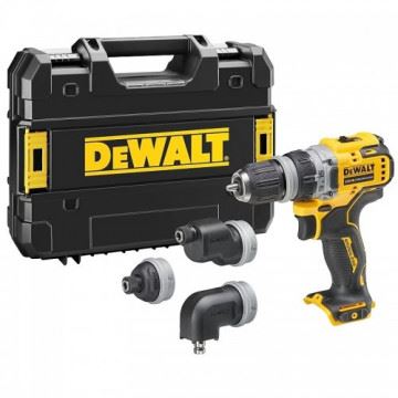 DEWALT Aku vrtačka s multifunkční hlavou 12V bez aku DCD703NT