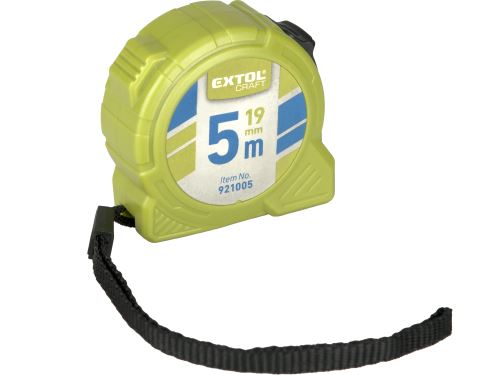 EXTOL PREMIUM metr svinovací, 5m, š. pásku 19mm 921005