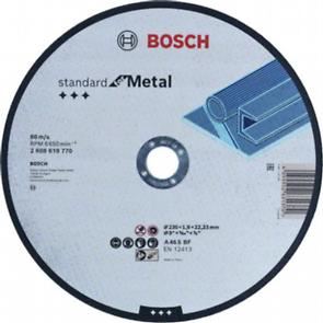 BOSCH Řezací kotouč Standard for Metal 230 x 1,9 x 22,23 mm, rovný 2608619770