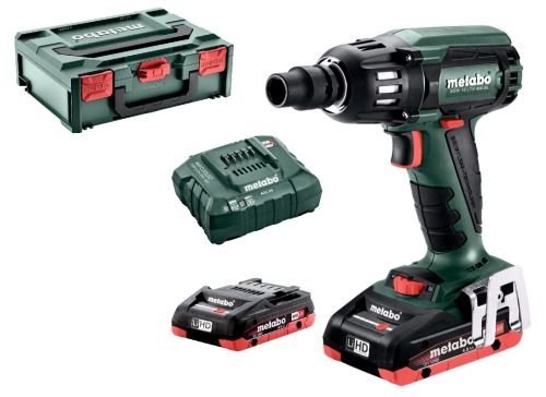 METABO Akumulátorový rázový utahovák SSW 18 LTX 400 BL, 602205800